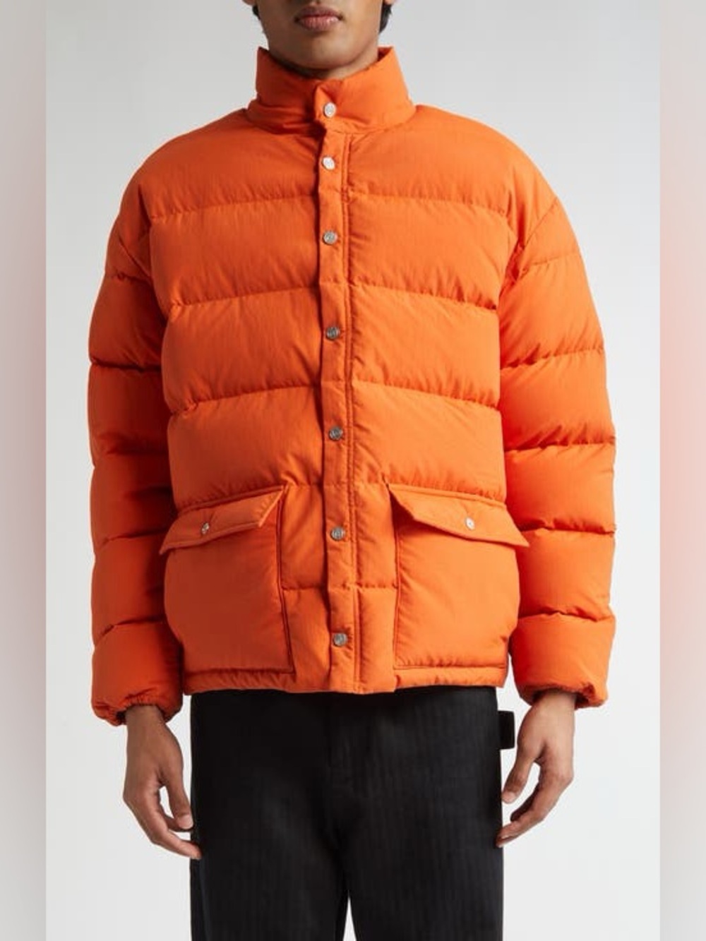 BODE Burlington Puffer Jacket - Orange M